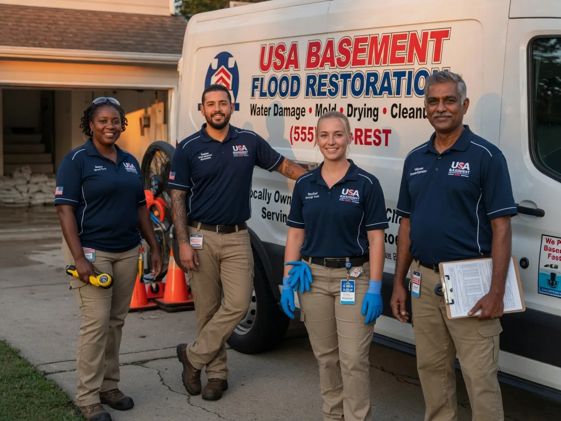 Basement Flood Cleanup company in Center Ridge, AR