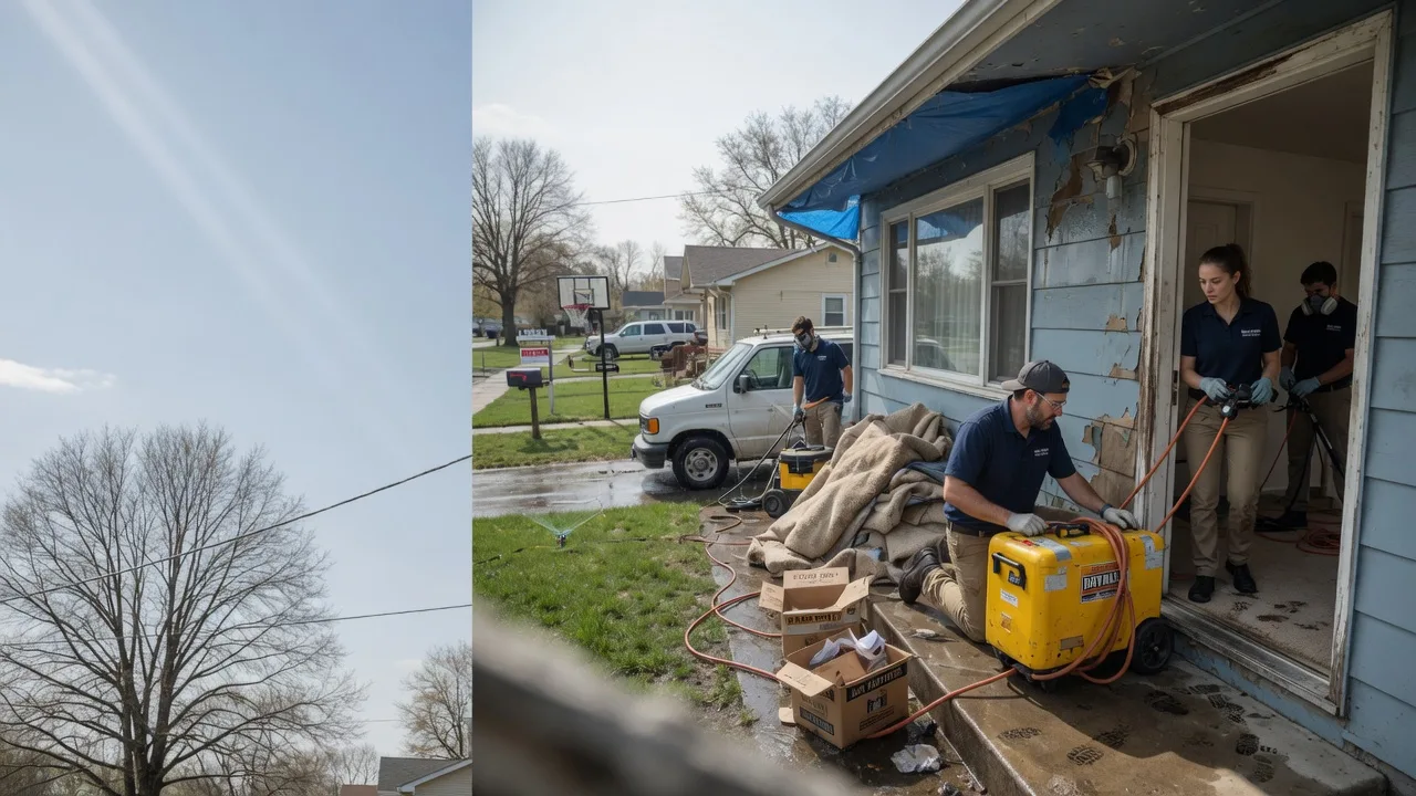 Basement Flood Cleanup in Center Ridge, AR near me